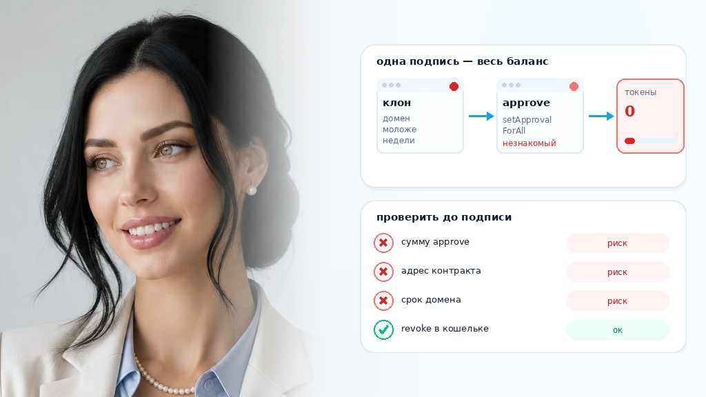 Дрейнер кошелька (wallet drainer)